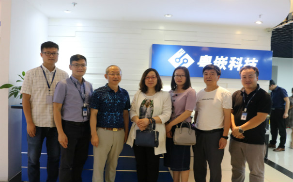 武汉商学院信息工程学院领导到访粤嵌科技 共商校企合作事宜